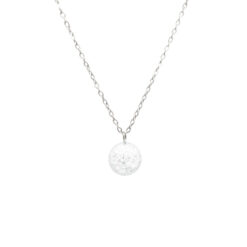 Repesztett hegyikristály ásvány medálos nyaklánc